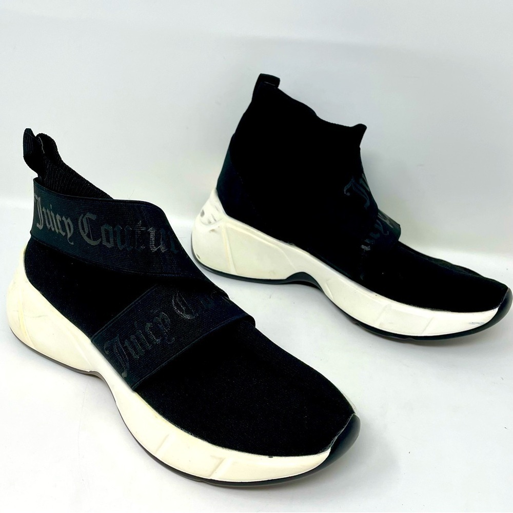 Juicy Couture Black and White Slip on  Sneakers